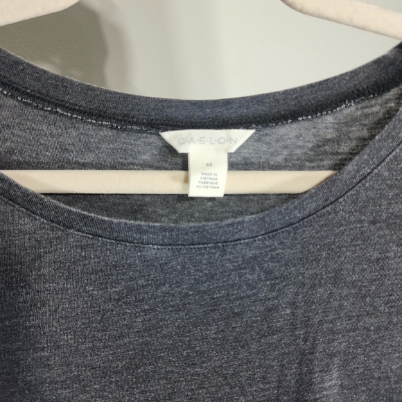 New Caslon Burnout Side Tie T-Shirt - Picture 7 of 8